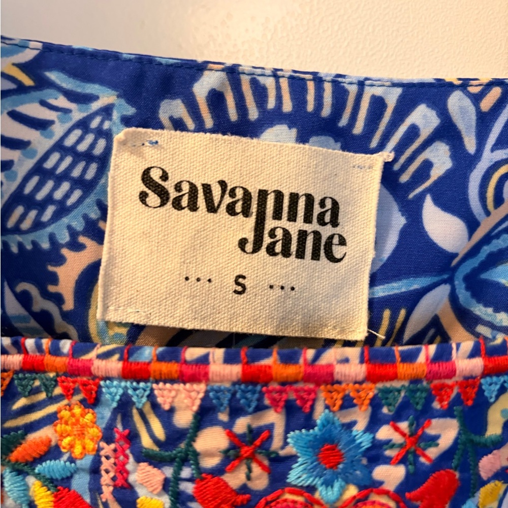 Savanna Jane Multicolor Floral Blouse - Picture 4 of 7